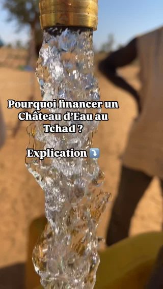 Financer un château d’eau au Tchad, c’est offrir un accès durable à l’eau potable 💧 pour des milliers de familles. 

Cette action améliore la santé, réduit les maladies liées à l’eau et permet aux enfants de se concentrer sur leurs études 📚. 
Ensemble, créons un avenir plus sain et équitable, tout en préservant nos ressources pour les générations futures 🌍.